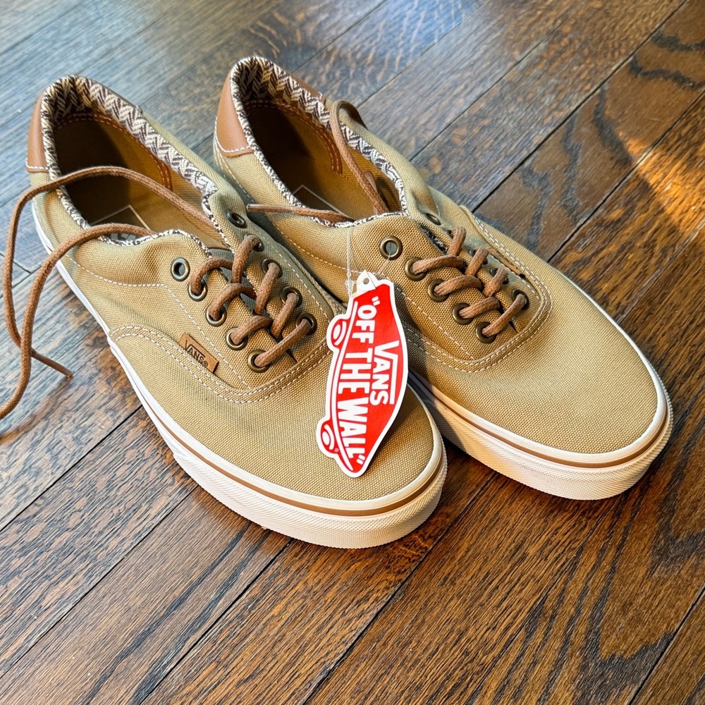 Vans Tan Canvas Women's Sneakers